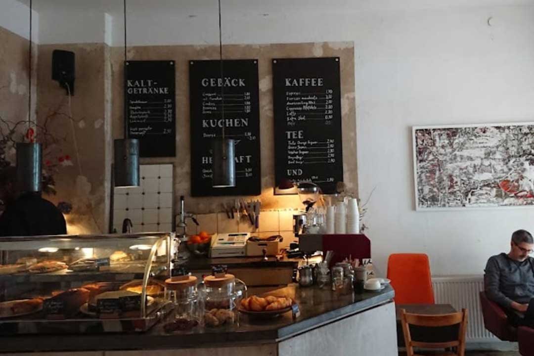 Das Café Mü in Friedrichshain.