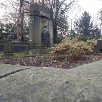 Mit ein bisschen mehr Pflege, kann der Ostfriedhof bald wieder glänzen (Bild: privat)