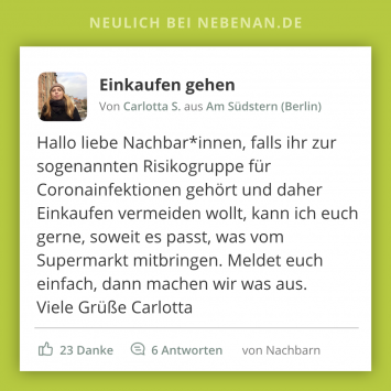 (screenshot: nebenan.de)​