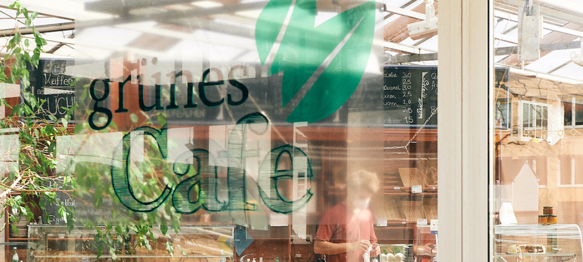 Bild: Grünes Café und Hofladen