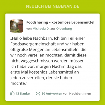 Screenshot: nebenan.de